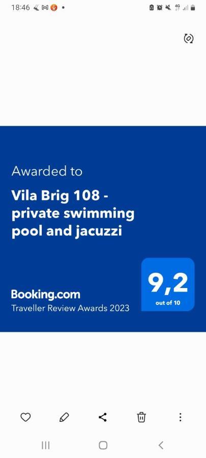 Vila Brig 108 - Private Swimming Pool And Jacuzzi Rijeka Zewnętrze zdjęcie